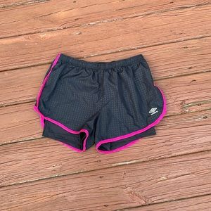 Umbro Lined Shorts with Compression Shorts